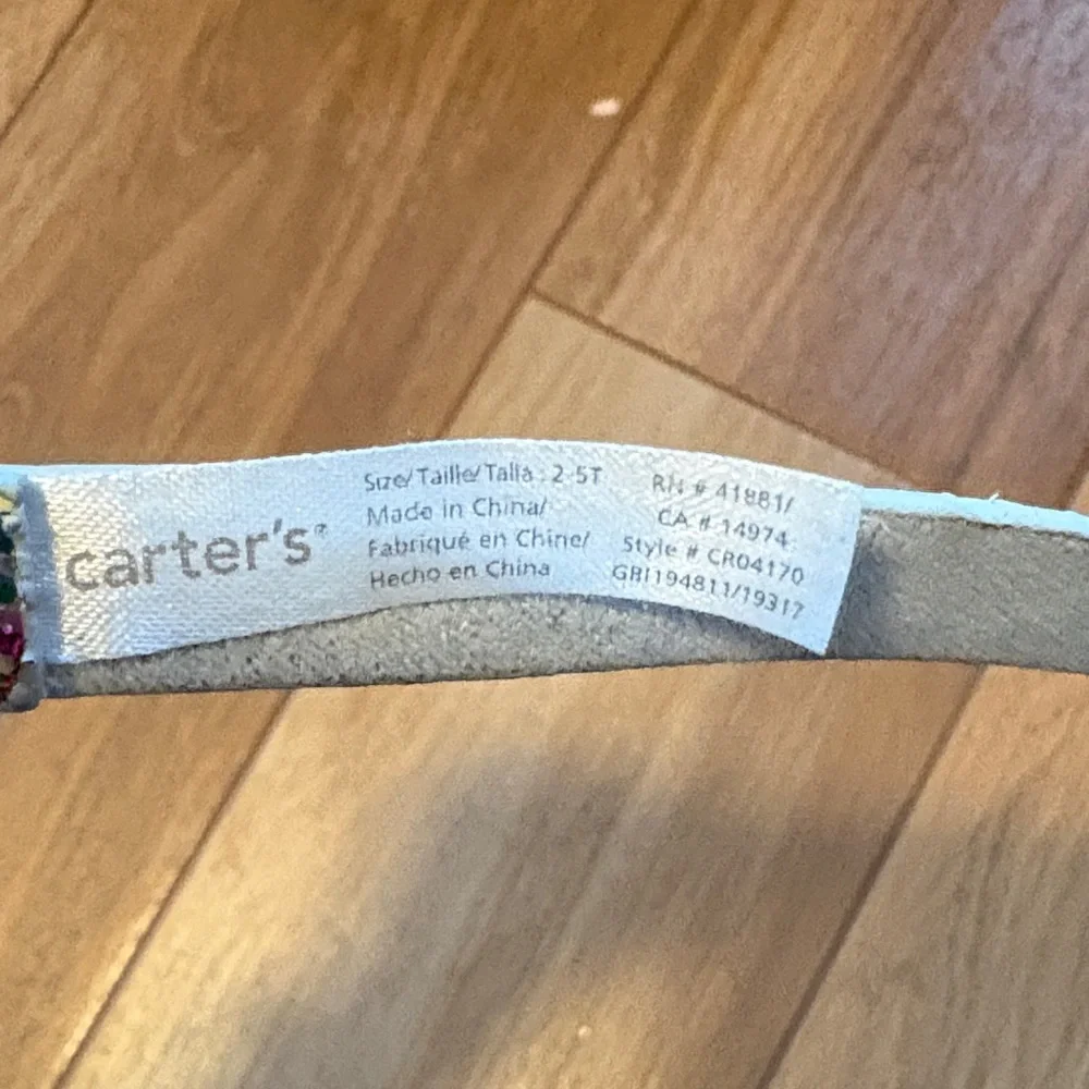 Carter's Colorful Kids Belt